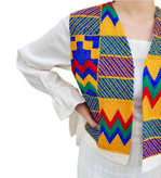 وست قلاب بافی رنگی