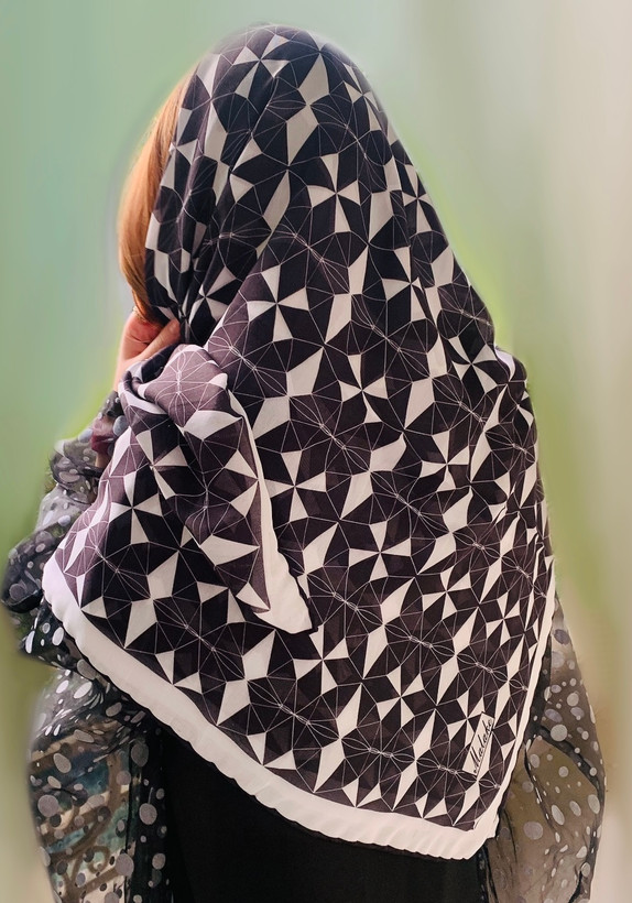 روسری مناسب محرم و عاشورا تاسوعا بسیار سبک