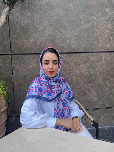خرید روسری هندسی