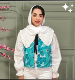 فروش و تنخور وست کوک دوزی سبز مرجان