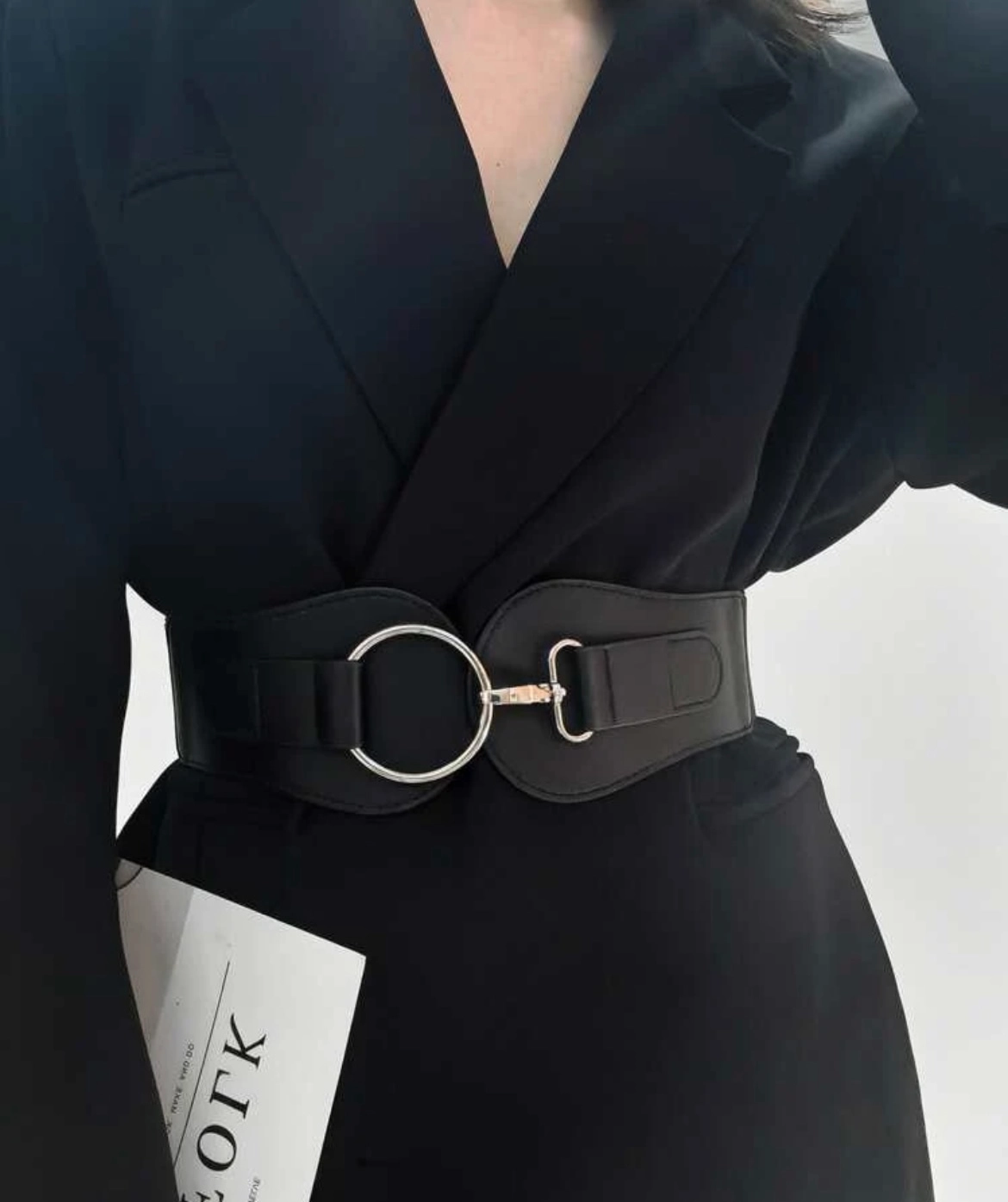 خرید کمربند ژورنالی مشکی