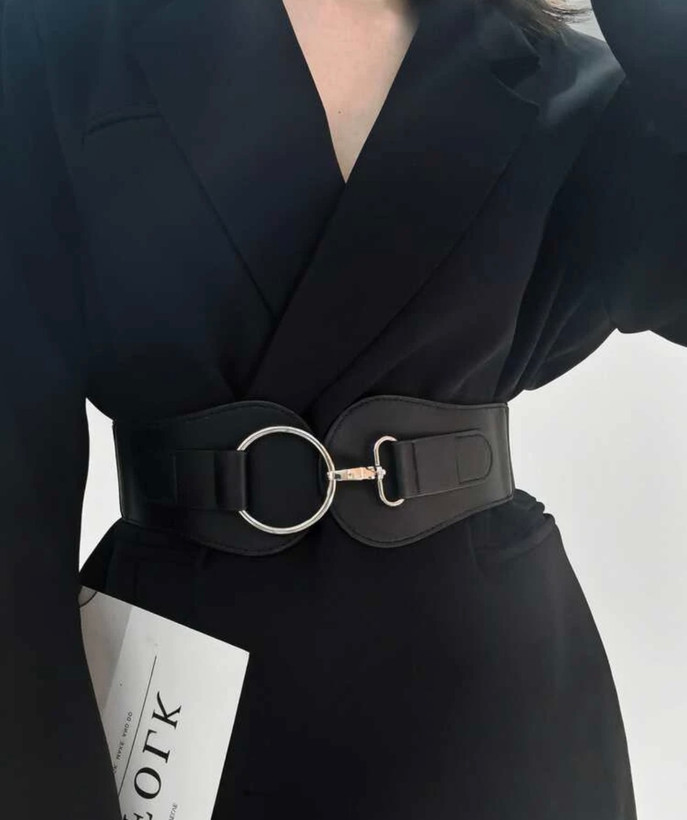 خرید کمربند ژورنالی مشکی