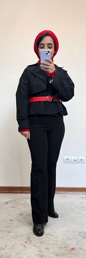 خرید کمربند قرمز زنانه