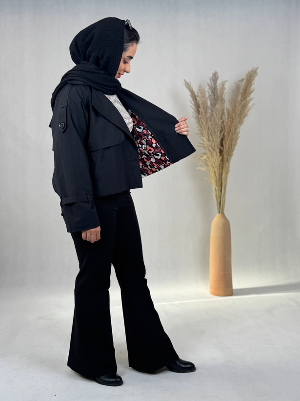 داخل بارانی که استر کشی با جنس عالی