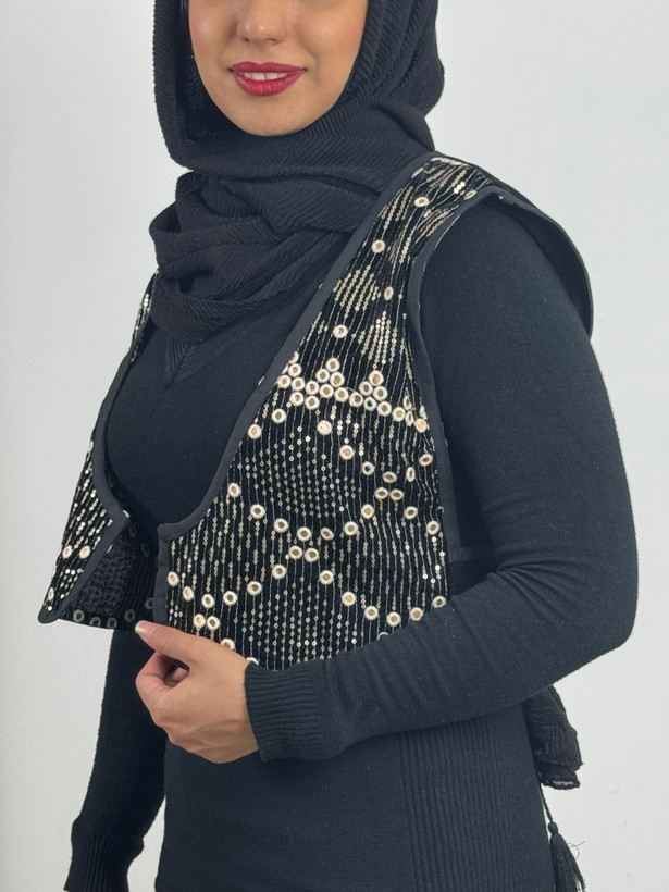 تنخور و قیمت وست مخمل سوزن دوزی