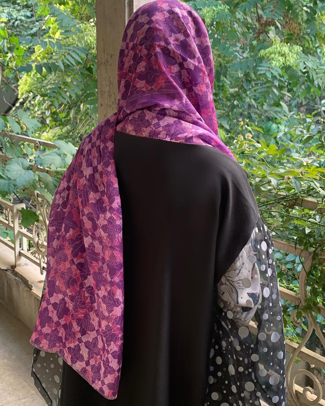 شال با طراحی اختصاصی خاص