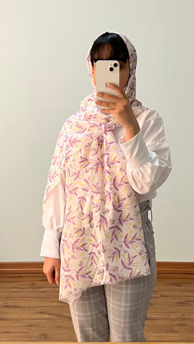 خرید شال زنانه نخی