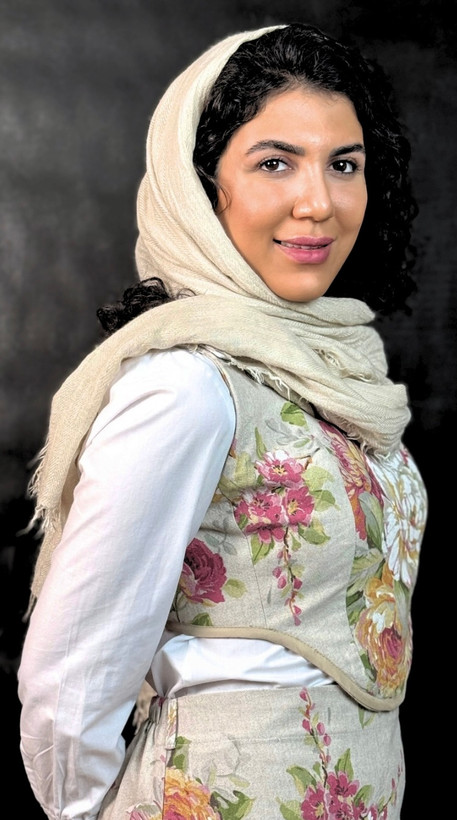 خرید کراپ یا نیمتنه کتان گلدار دخترانه شیک