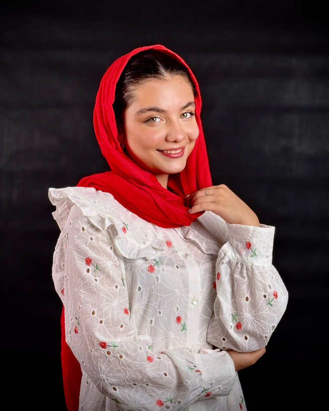 خرید شومیز خامه دوزی سفید زنانه