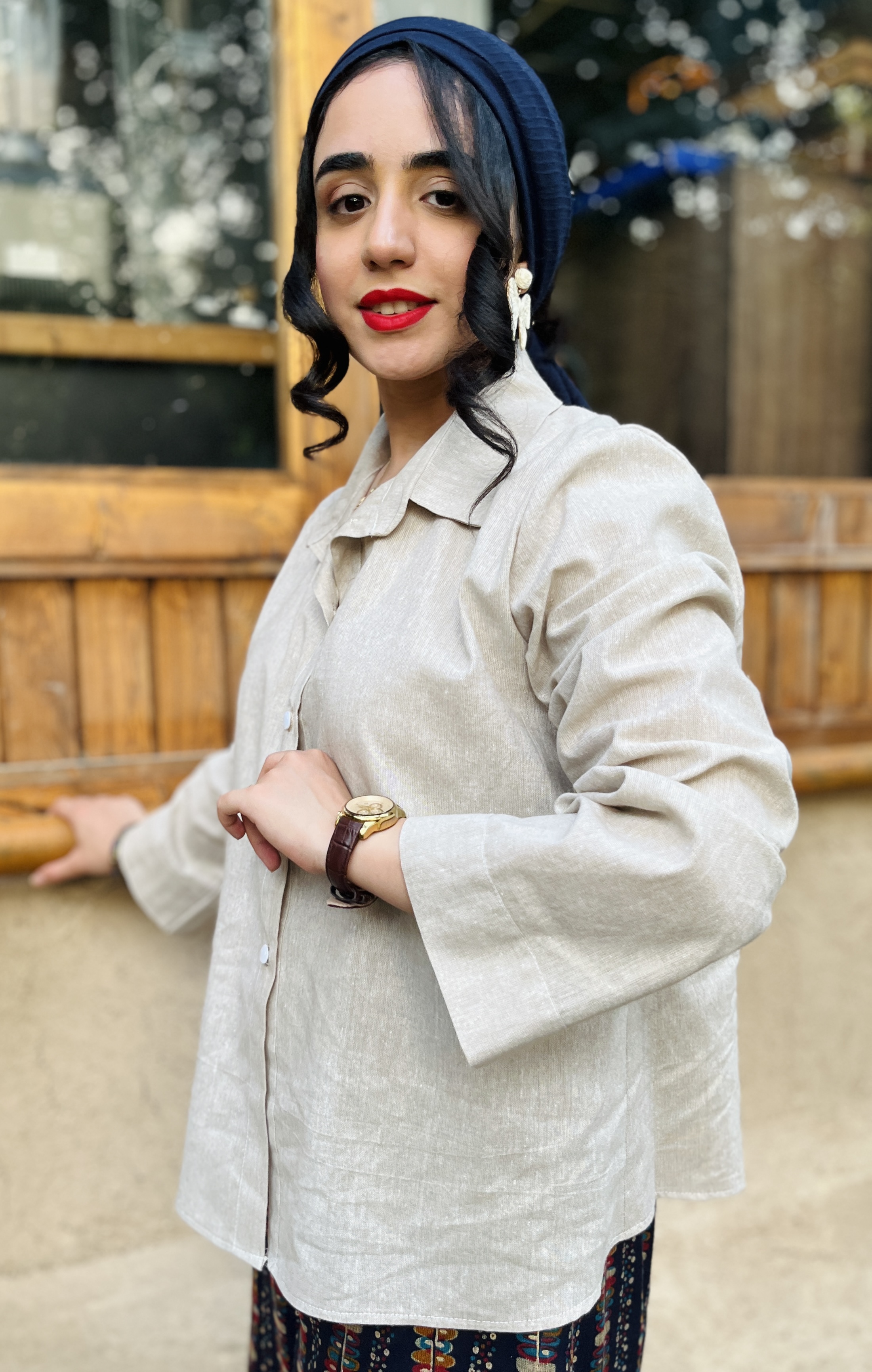 شومیز لینن زنانه مدل تابستانه